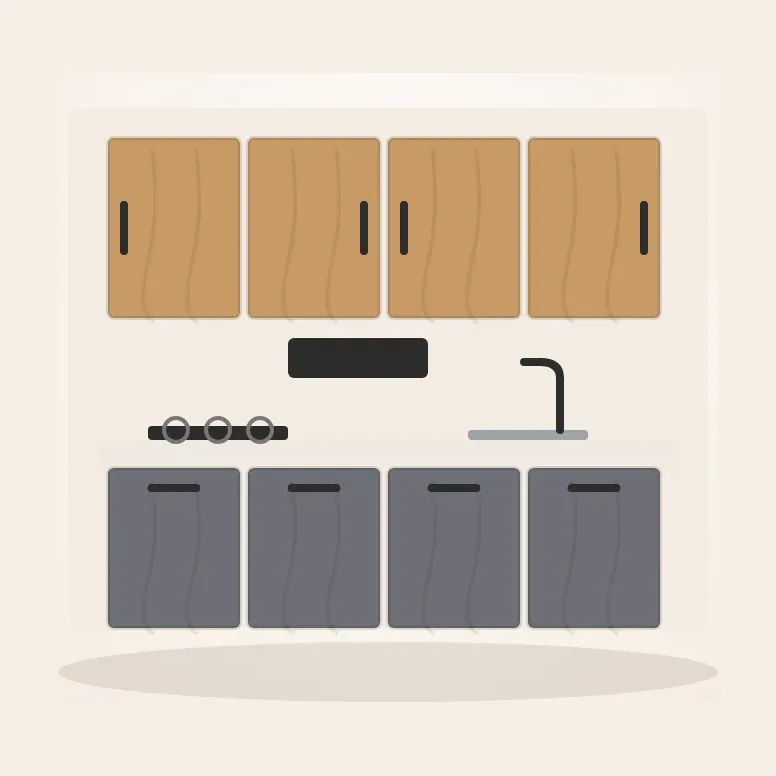 Cocina integral lineal